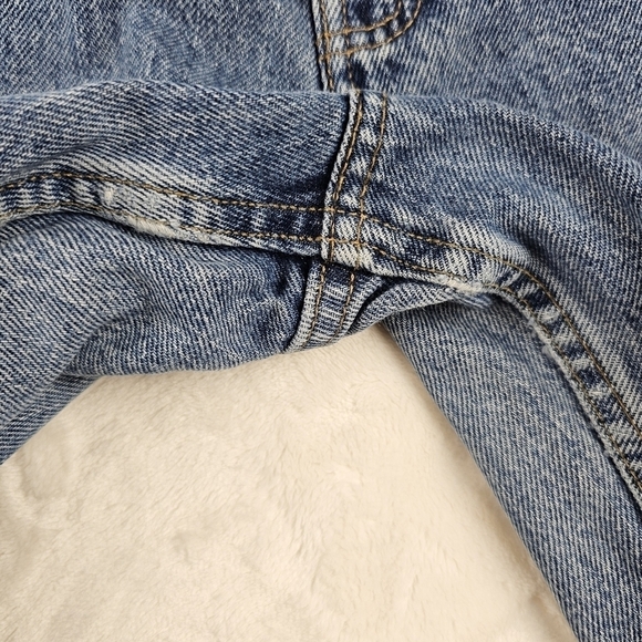 Levi’s 550 12 Relaxed Fit Tapered Leg Vintage Jeans Denim Medium blue wash retro - Picture 6 of 11